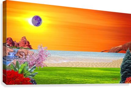 ECLIPSE Canvas Print