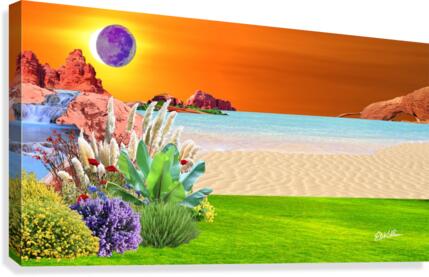 ECLIPSE 2 Canvas Print