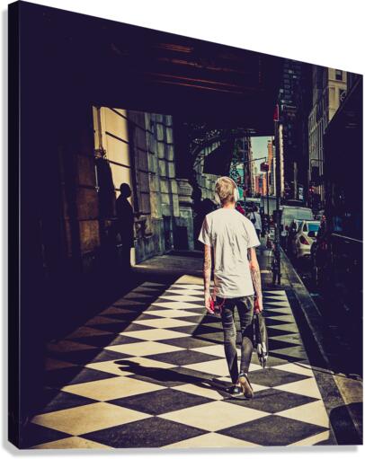 CHECKERBOARD Canvas Print