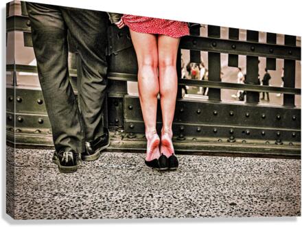 TIP TOE Canvas Print