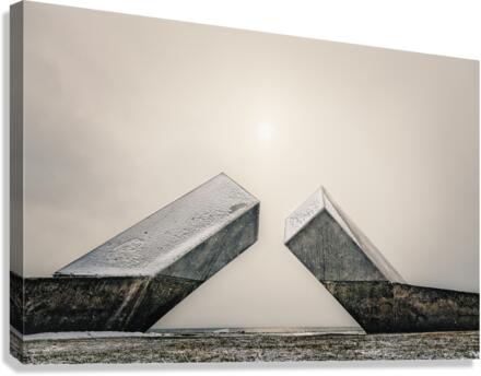 TIME SCULPTURE  Canvas Print