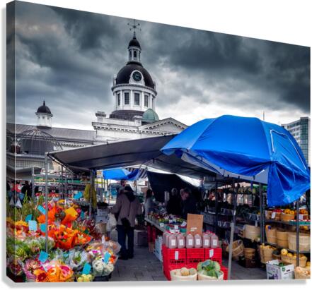 MARKET SQUARE Canvas Print