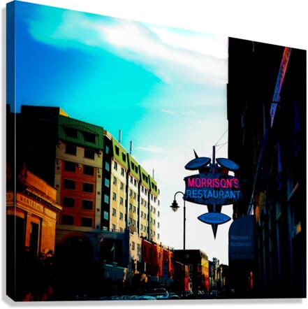 MORRISONS Canvas Print