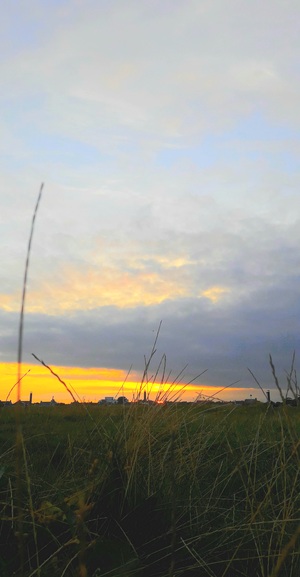 The sunset Galway City 