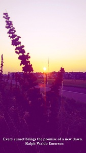 Galway City with a quote by Ralph Waldo Emerson