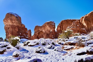 Elephant Arch in Winter