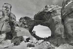 Broken Arch Black and White