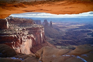 Mesa Arch Winter Sunrise