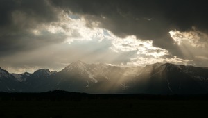 Tetons Bathed in Light