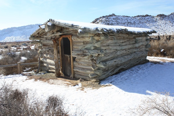 Arches  Wolfe Ranch Cabin by Tom Fritz