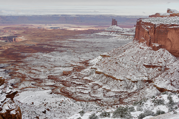 Candlestick Tower Winter CNY by Tom Fritz