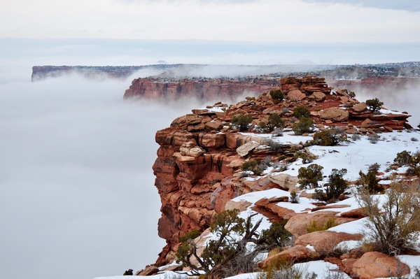 Islands in the Sky South View by Tom Fritz