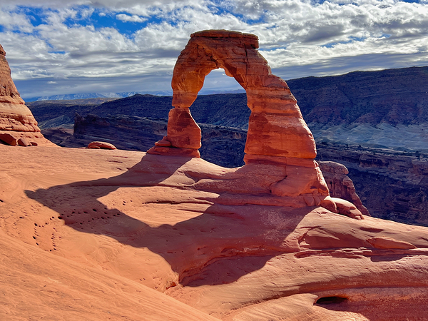 Delicate Arch in Spring Print
