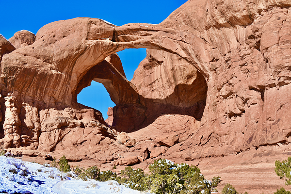Double Arch Winter by Tom Fritz