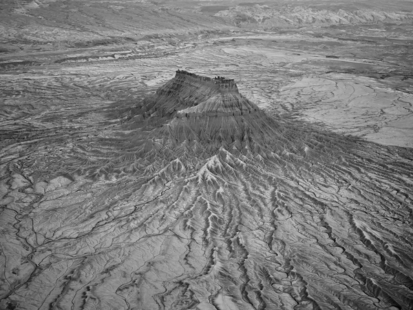 Factory Butte Hanksville UT by Tom Fritz