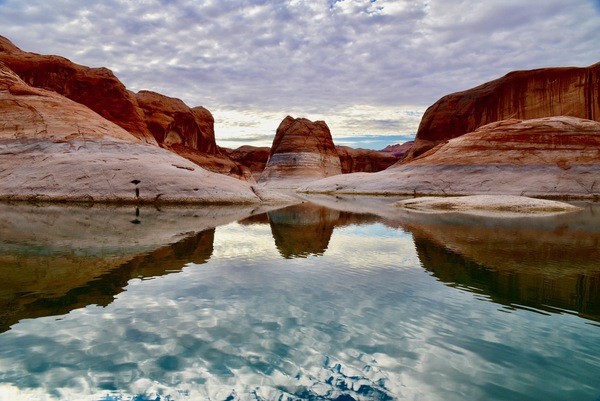 Reflection Canyon Centered Print