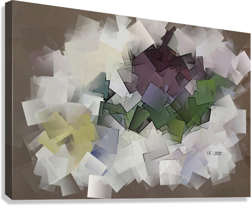 Still Life with Celery[d2] Canvas Print