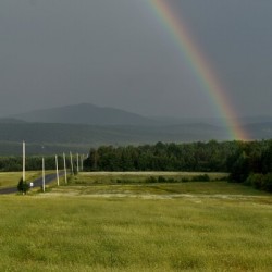 A rainbow after the storm