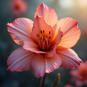 Flux Dev Create a series of artistic flower image