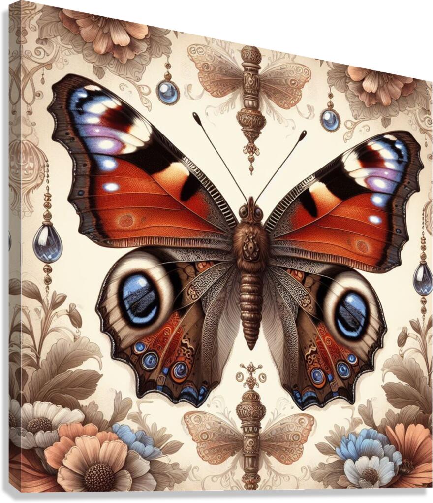 papillon  Canvas Print