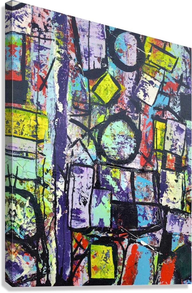 Structured Chaos Canvas Print