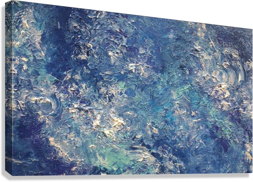 Deep Blue Serenity Canvas Print
