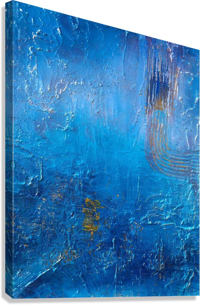 Celestial Currents Canvas Print
