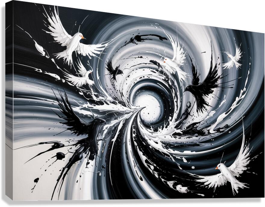 The Reckoning Flight Canvas Print