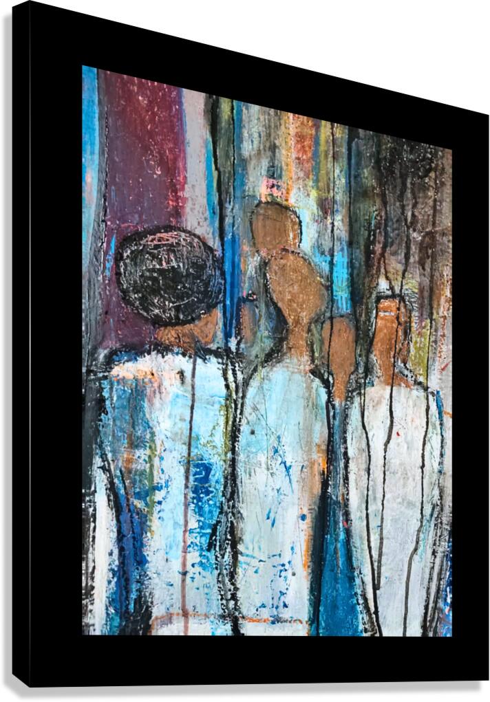 Shared Silence Canvas Print
