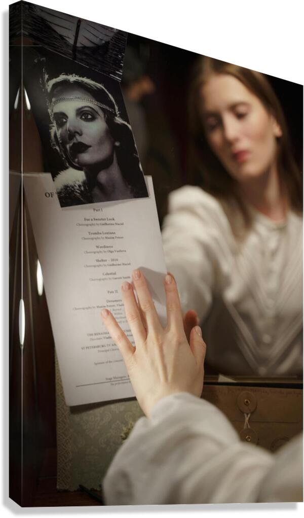 Learning a Play Canvas Print