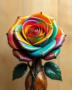 Colorful Rose 9