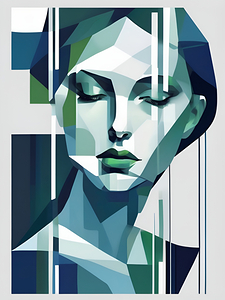 Silhouette in Blue 9