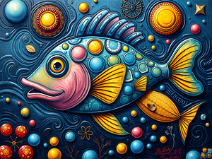 Vivid Fish Art 6