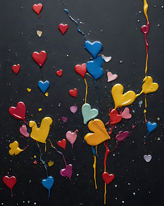 Colorful splash art 67