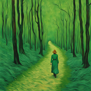 Walking through the forest 28