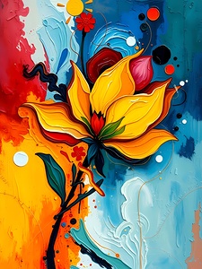 Vibrant Floral Explosion