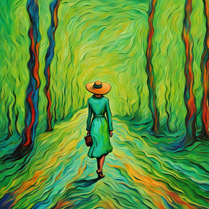 Walking through the forest 39