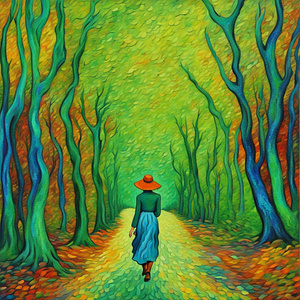 Walking through the forest 37