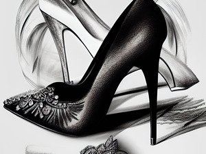High heels monochrome 3