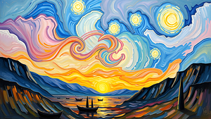 Inspired by Starry Night