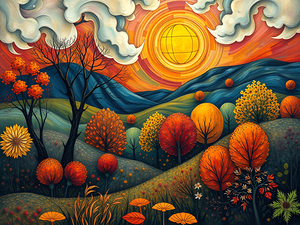 Awesome Autumn Landscape