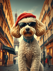 The Puppy in Paris 3