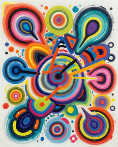 Vibrant Circular Patterns