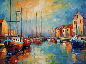 Harbor Scene 5