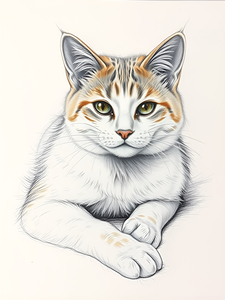 Portrait of the Cat 17