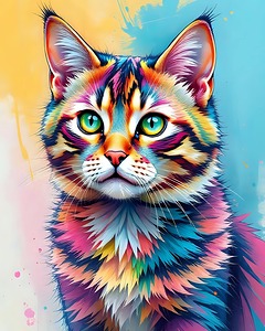 Pastel Cat 52