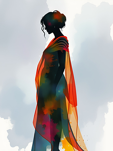 The veiled silhouette 22