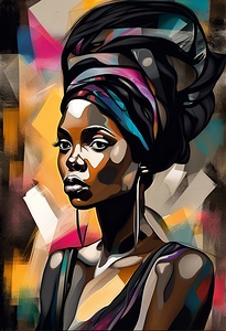 African Lady 36