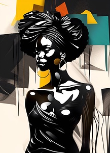 African Lady 39