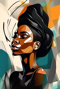 African Lady 6